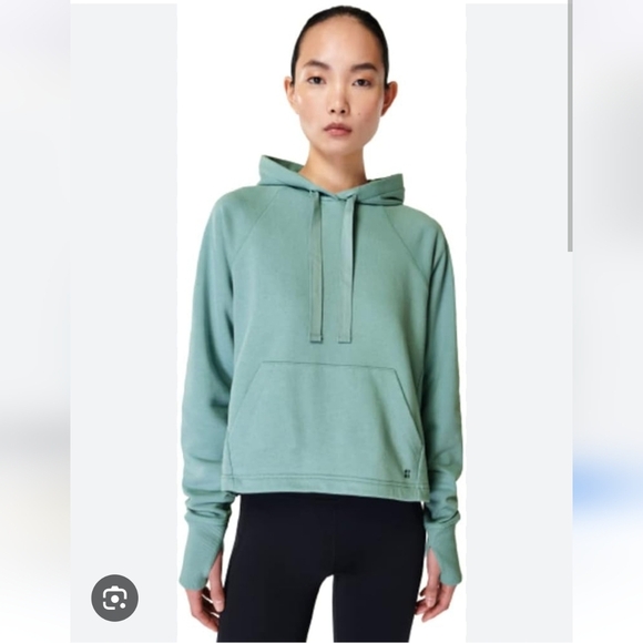 Sweaty Betty Tops - Sweaty betty womens revive lounge cropped hoodie